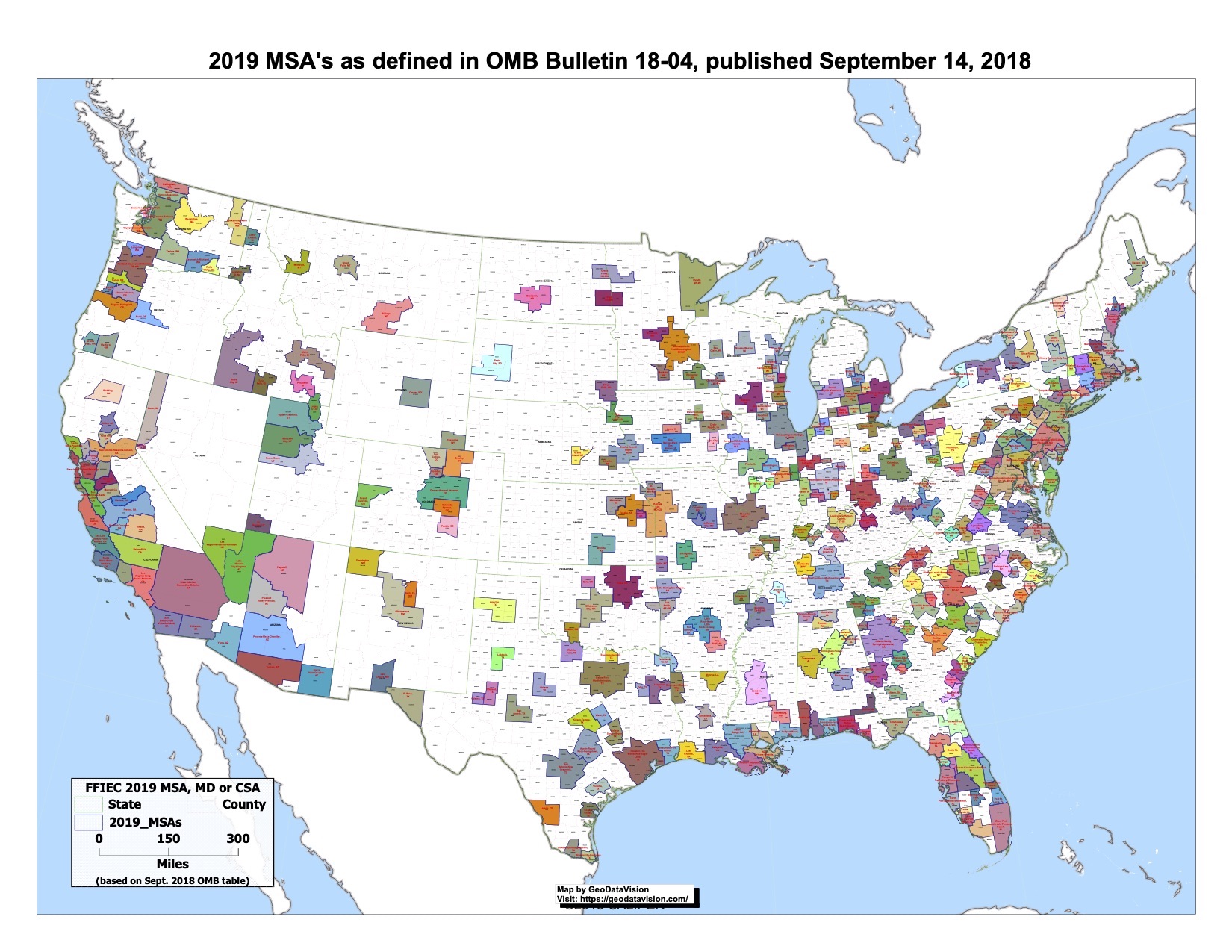 County To Msa Mapping Metropolitan Statistical Areas (Msa's) And Metro Divisions Are Important  Considerations In Assessment Area Construction. - Geodatavision